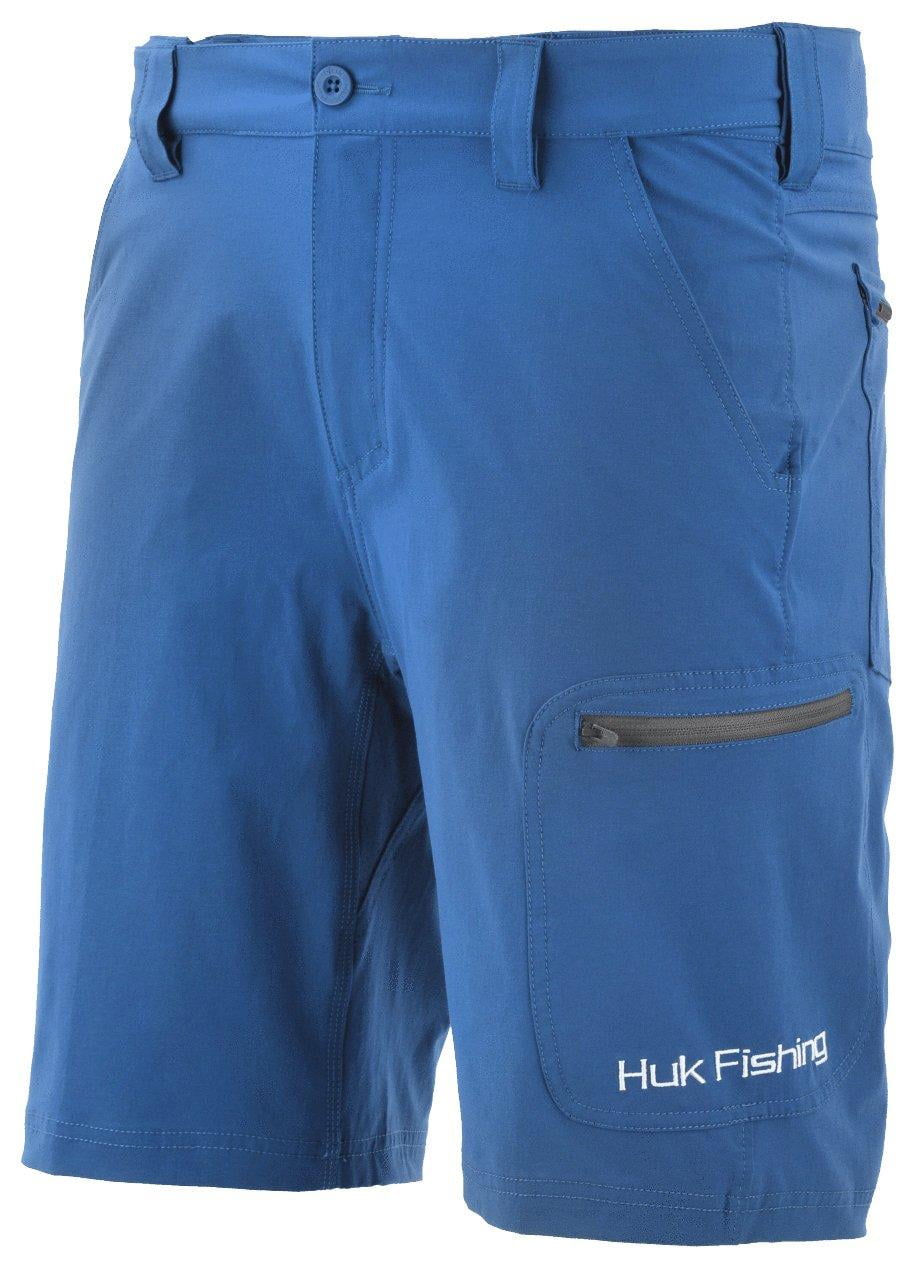 HUK Mens Next Level 10.5 Quick-Drying Performance Fishing Shorts with UPF  30 Sun Protection 