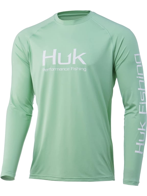 Performance Fishing Pursuit Vented LS Tee Shirt Jade Large