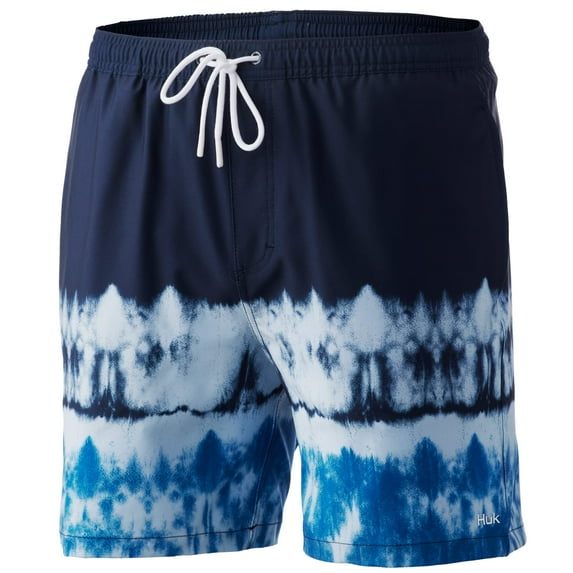 Huk Pursuit Salt Dye Volley (Salt Dye - Deep Ocean Blue, XX-Large)
