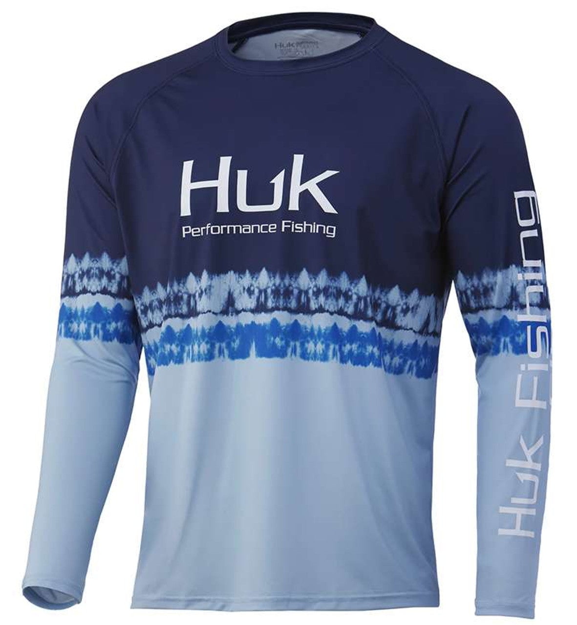 HUK Men's Pursuit Buzzer Long Sleeve Fishing Shirt - UPF 30+, Moisture-Wicking, Stain Resistant