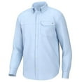 thumbnail image 1 of Huk Tide Point Shirt - Long Sleeve - Ice Water, 1 of 2