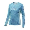 thumbnail image 1 of Huk Women's Icon X Camo Long Sleeve Performance Shirt (Boca Grande, X-Small), 1 of 3