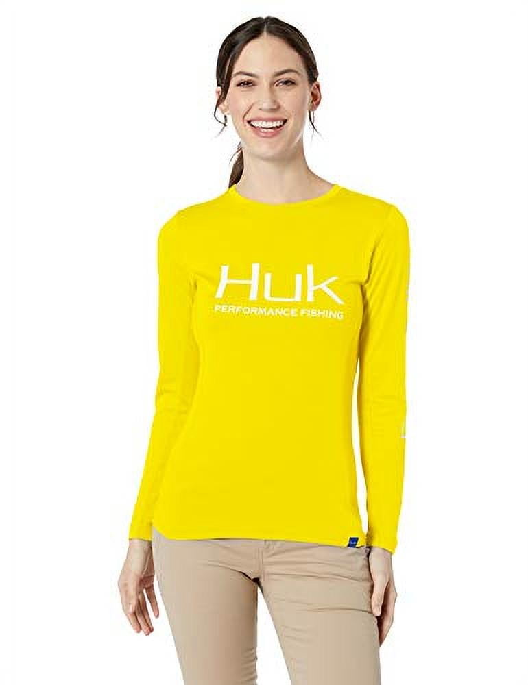 HUK Women's Icon X Long Sleeve Shirt Desert Flower (EA2)