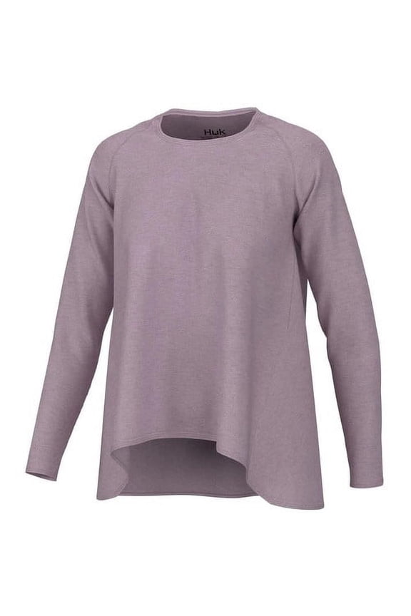 Women's Waypoint Flow Crew Shirt - Long Sleeve - Winsome Orchid