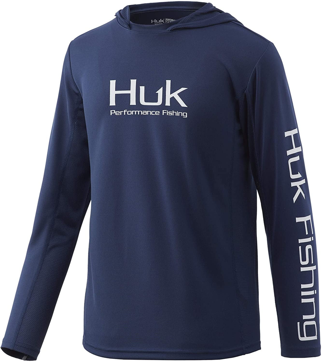 Huk Youth Icon X Sargasso Sea Small Long Sleeve Hoodie Fishing