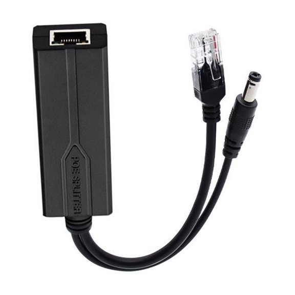 Splitter with DC5.5x2.1 Port, 48V to 12V Energy Efficient Power Conversion For Secure And Stable Voltages Supply