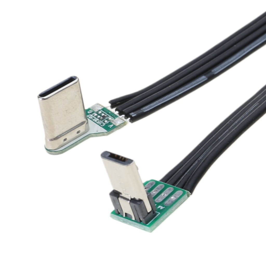 Hukai USB C to USB 5Pin Cable Angled Adapter for Charging and Data Cord ...