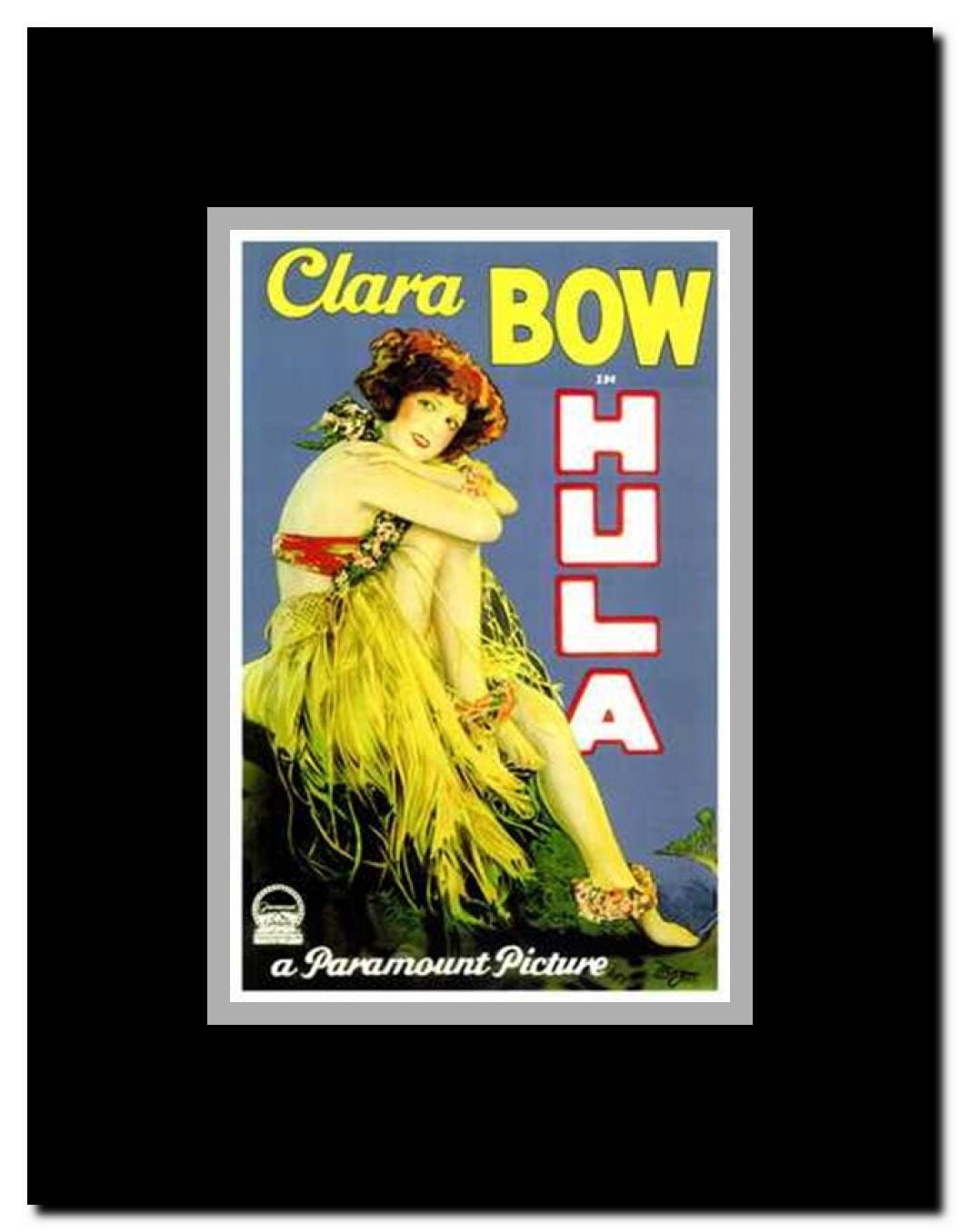Hula Framed Movie Poster