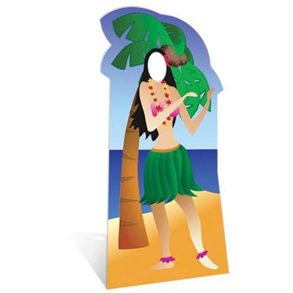 Hula Girl Cardboard Cutout Cardboard Cutout