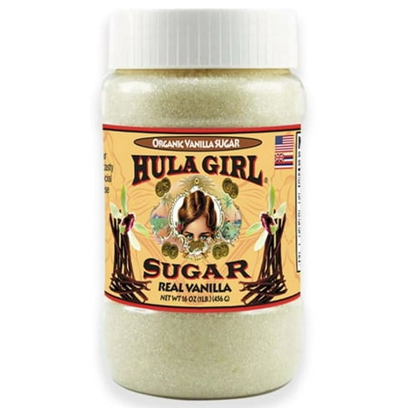 Hula Girl Organic Vanilla Sugar 16oz