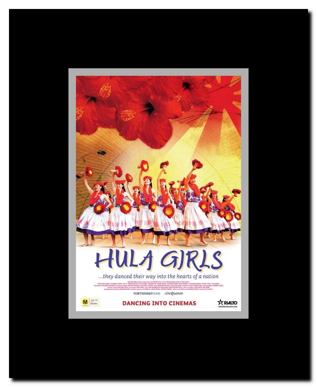 Hula Girls Framed Movie Poster