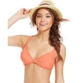 thumbnail image 1 of Hula Honey CORAL Underwire D-Cup Bikini Swim Top, US D, UK D, 1 of 2