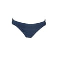 thumbnail image 1 of Hula Honey Juniors Blue Side-Tab Crochet Bikini Bottom S, 1 of 3