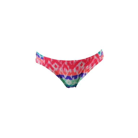Hula Honey Multi Printed Side-Tab Bikini Bottom M