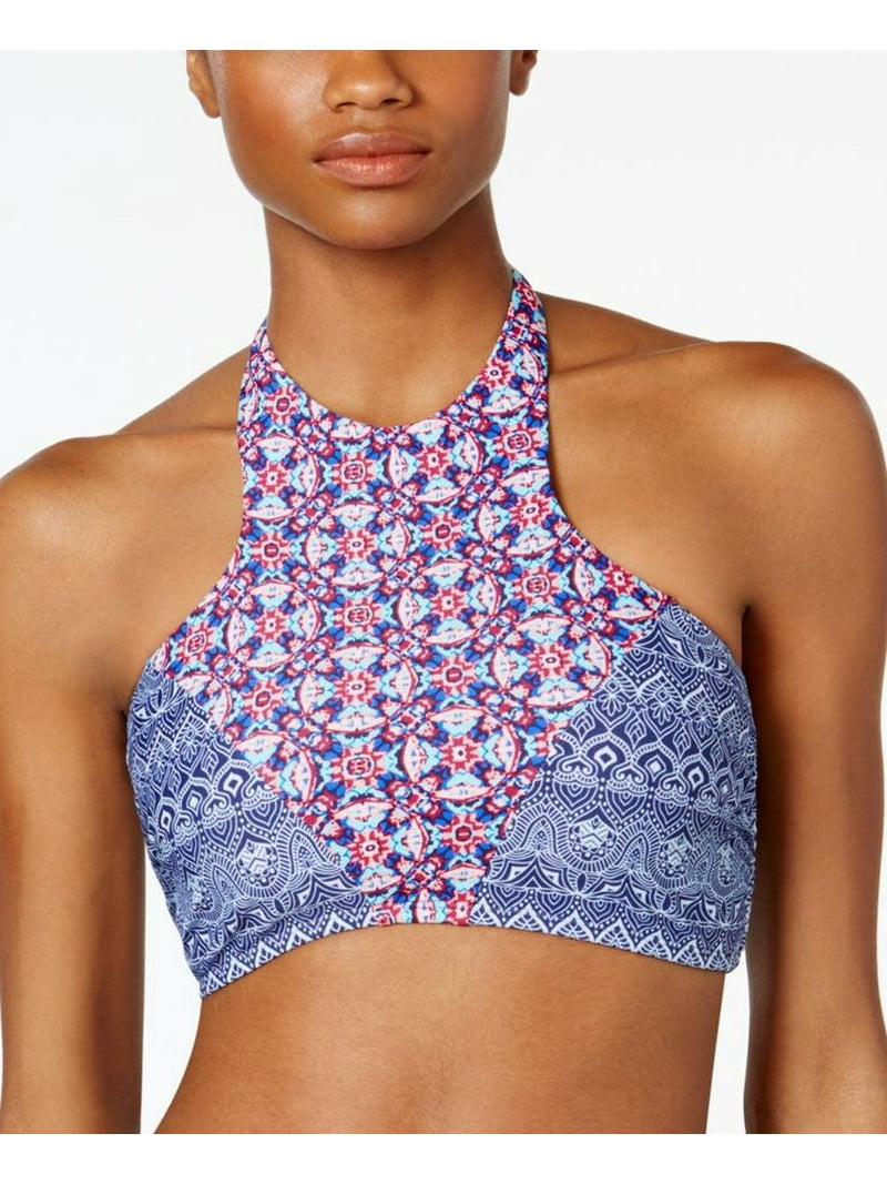 Hula Honey NAVY/MULTI Women's Swimsuit Moon Stars Printed High