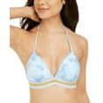thumbnail image 1 of Hula Honey SURF BLUE TIE-DYE Juniors' Hana Banded Push-up Bikini Top, US Small, 1 of 3