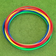 Hula Hoops, Pack of 6 or 12, Multi Use Hula Hoop Kids, Adults, Dog Agility [Available in 4 Sizes]