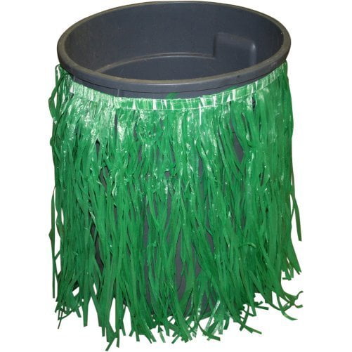 Hula Skirt Trash Can Cover - Party Decor - 1 Piece
