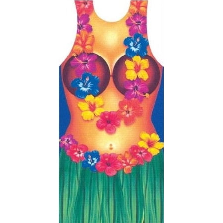 Hula Woman Apron Adult Halloween Accessory