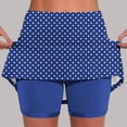 thumbnail image 1 of Hulanddfd Women's Shorts Polka Dot Print High Waist Tight Yoga Pants Black Size 2XL, 1 of 4