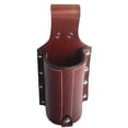 thumbnail image 1 of Hulara Full Grain Buff Leather Beer Holster Small Bottle Holster for Men Cowboy Beer Holder for Travel/Outdoor Beer Bottle Holder Belt Buckle, 1 of 6