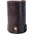 thumbnail image 1 of Hulara Full Grain Buff Leather Beer Holder for Small Bottle for Men Cowboy Beer Holder for Travel/Outdoor Beer Belt, 1 of 4