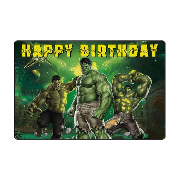 Hulk 15.7*23.6IN Home Decor Rugs Non-Skid Indoor Carpet, Durable Crystal Velvet Living Room Sofa Floor Mat