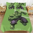 thumbnail image 1 of Hulk 3-Piece Bedding Set Super Hero Hulk Twin Bed Set with Bed Duvet Cover and Pillowcases Gifts for Girls Boys, 1 of 7