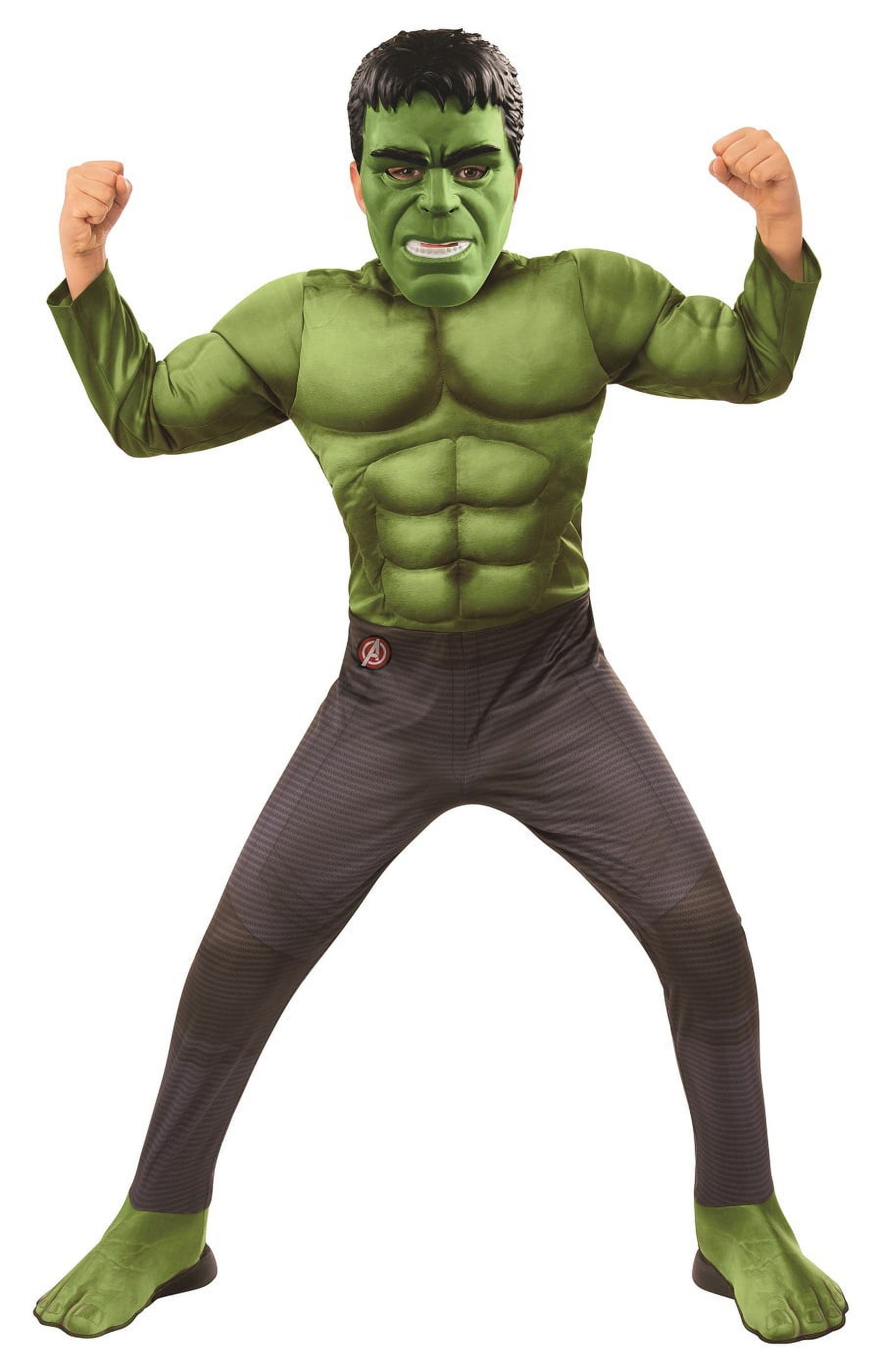 Hulk Avengers Endgame Boys Child Deluxe Marvel Superhero Costume-M