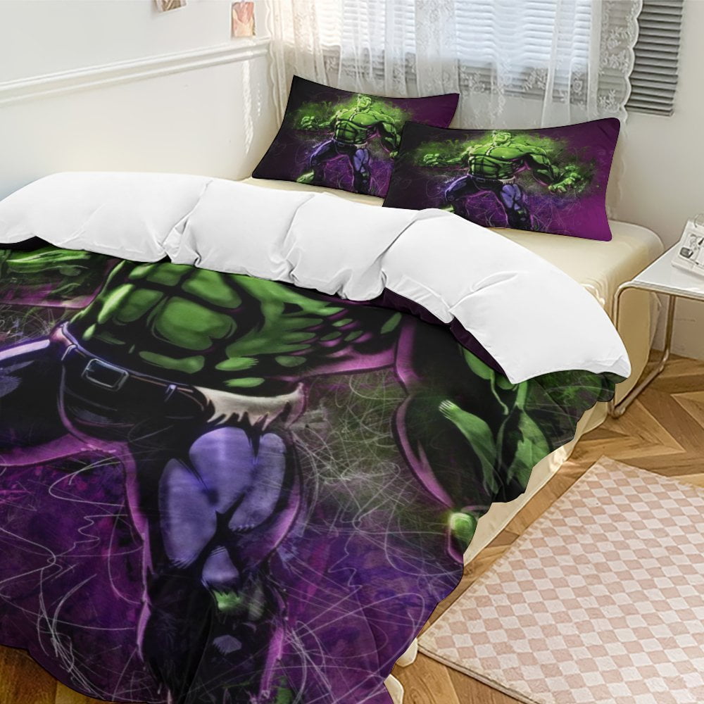 Incredible hulk bedding set online