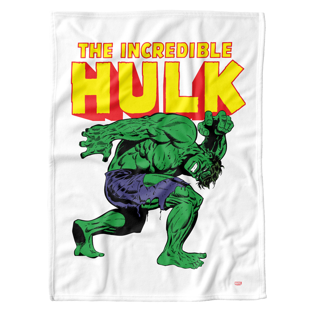 Hulk Blanket, 36"x58" Cropped Character Fleece Blanket