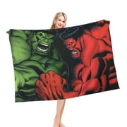 Hulk Blanket Bed Throw - Soft Lightweight Plush Comfort Luxury Blanket Microfiber 50x40 Inch