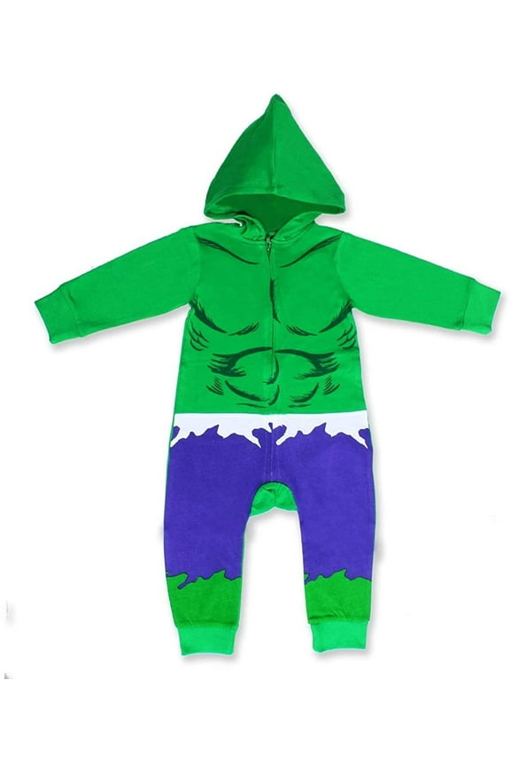 Boys Single Roleplay Coverall Romper with Hood, Toddler