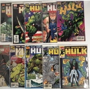 Hulk Comic Book 10-Issue Marvel Gift Set   Collector Bundle Featuring The Incredible Hulk