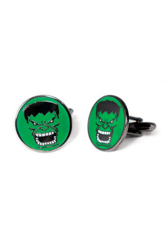 Hulk Cufflinks, Avengers Tie Clip, Groomsman Jewelry, Men’s Wedding Gifts