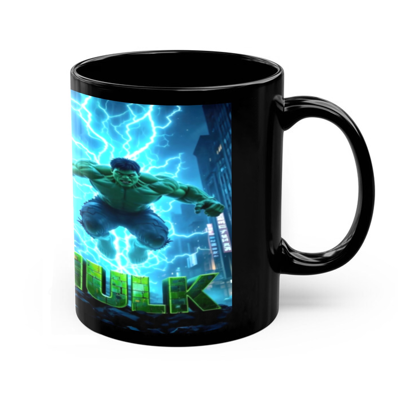 Hulk Custom Ceramic Mug—Art That Survives the Microwave. - Walmart.com