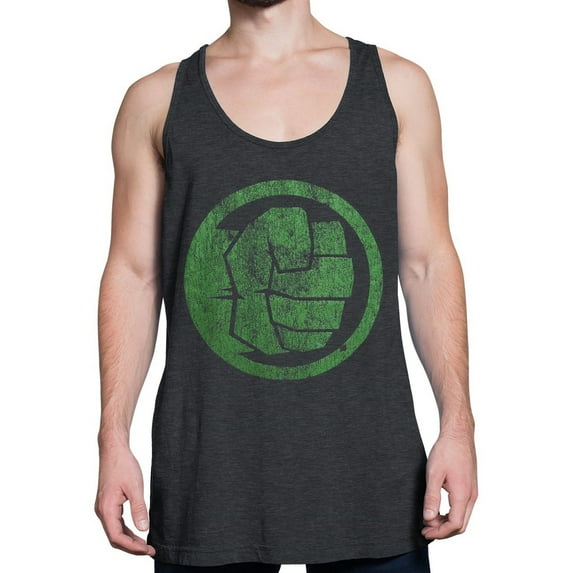 Hulk Fist Bump Men's Tank Top-Medium