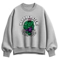 thumbnail image 1 of Hulk - Happy Easter - Women's Oversized Fleece Crew Sweatshirt, 1 of 2