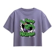 thumbnail image 1 of Hulk - Happy Hulkidays - Youth Girls Boxy T-Shirt, 1 of 4