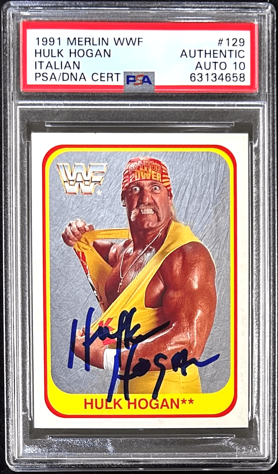 CARTE HULK HOGAN 1991 Classic WWF Superstars #40 WWE EUR 5,54 - FR