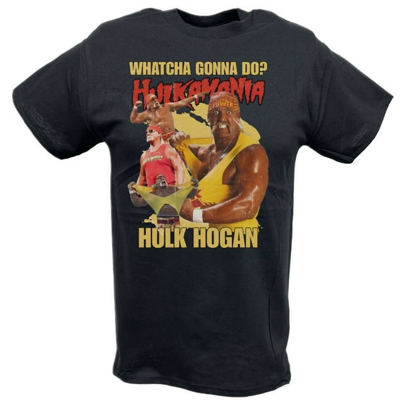 Hulk Hogan 80's Whatcha Gonna Do Pose T-shirt