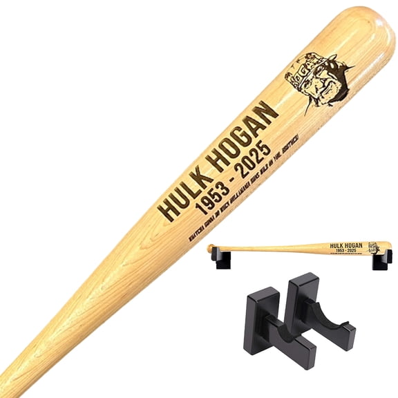 Hulk Hogan Commemorative Engraved Baseball Bat