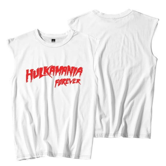 Hulkamania Forever Sleeveless T-Shirts Cosplay Women Men HipHop Tank Tops Tee