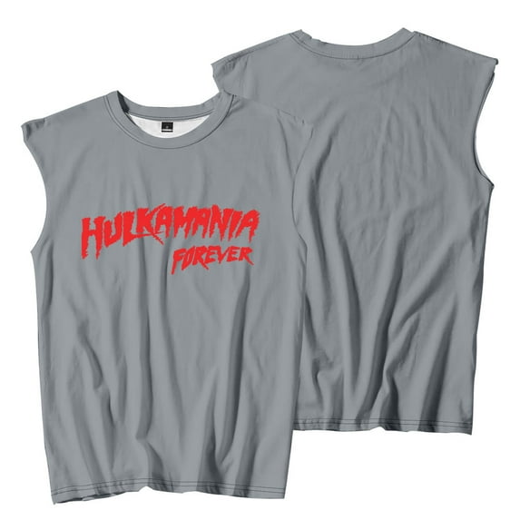 Hulkamania Forever Sleeveless T-Shirts Cosplay Women Men HipHop Tank Tops Tee