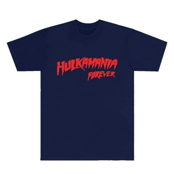 Hulkamania Forever T-Shirts Streetwear Tee Cosplay Women Men HipHop Crewneck Short Sleeve Tops