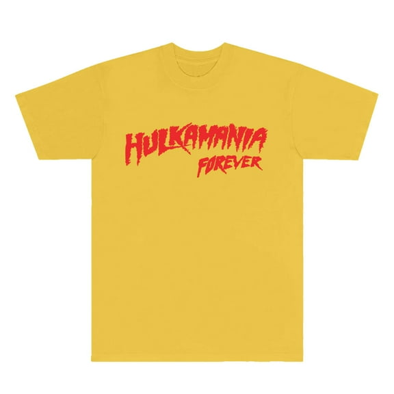 Hulkamania Forever T-Shirts Streetwear Tee Cosplay Women Men HipHop Crewneck Short Sleeve Tops