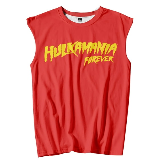 Hulkamania Forever Tank Tops Sleeveless Gym Vest Women Men Outdoor Streetwear Tops
