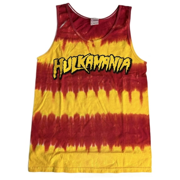 Hulk Hogan Hulkamania Tye Die Mens Tank Top Mens XL