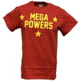 thumbnail image 1 of Hulk Hogan Randy Savage Mega Powers Mens Red T-shirt M, 1 of 4