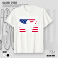 thumbnail image 1 of Hulk Hogan Real American Wrestling Legend Classic Tribute Graphic Unisex T-Shirt V80028, up to size 5XL, 1 of 2